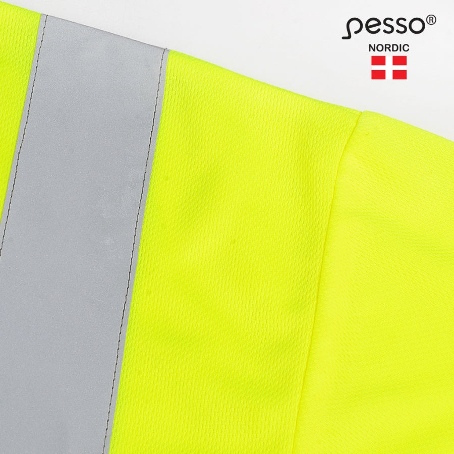 T-krekls High Visibility Pesso HVM, Dzeltens