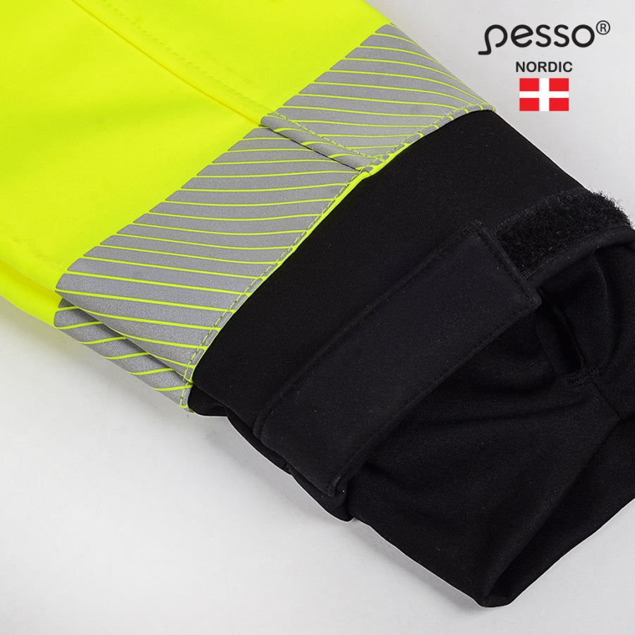 Jaka Softshell Pesso Calgary HI-VIS, Dzeltena