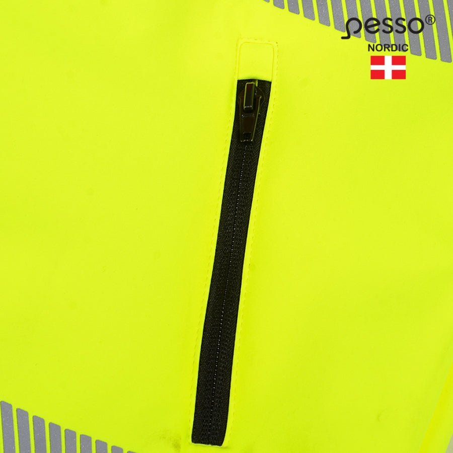 Jaka Softshell Pesso Calgary HI-VIS, Dzeltena