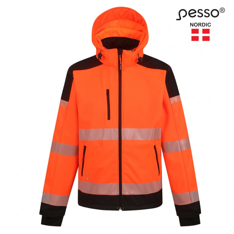 Jaka Softshell Pesso Calgary HI-VIS, Oranža