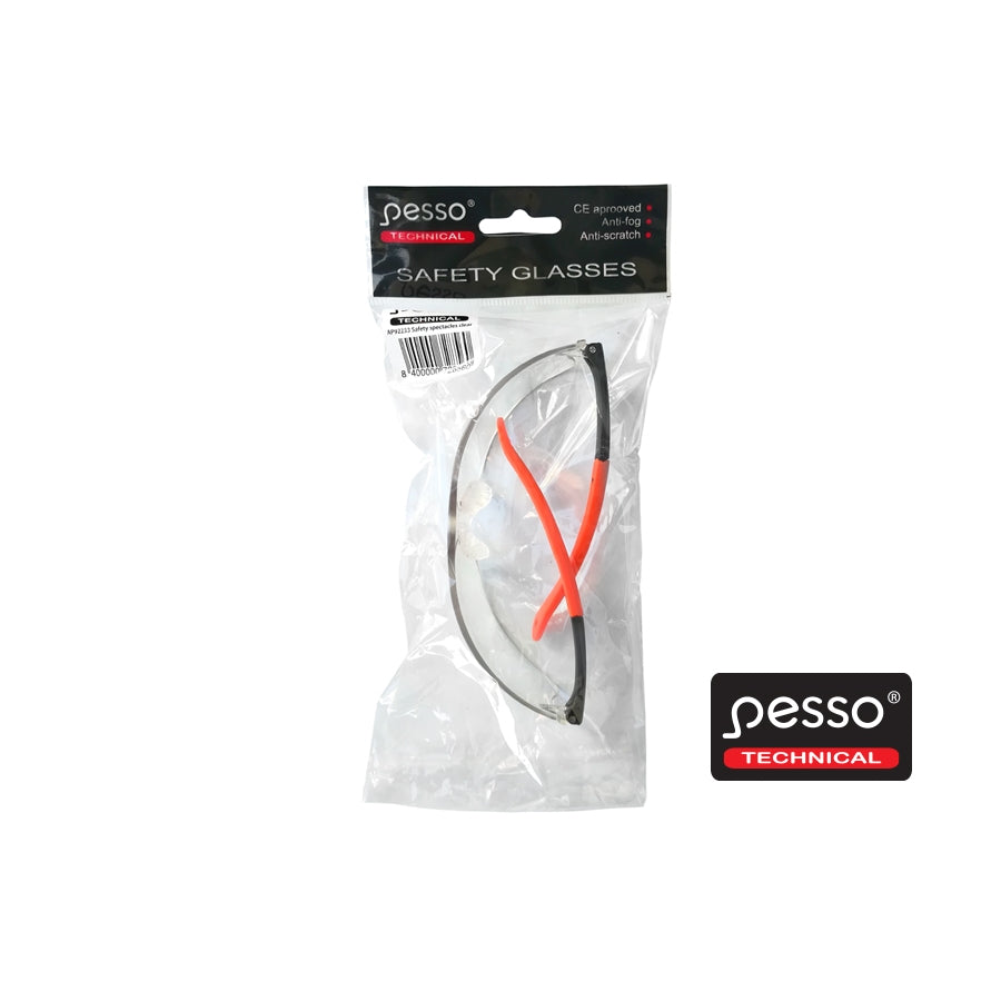 Drošības brilles Pesso 92233, Caurspīdīgas
