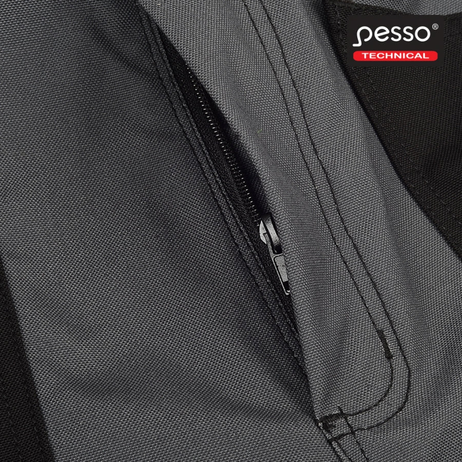 Darba apģērba puskombinezons Pesso Canvas, Pelēks