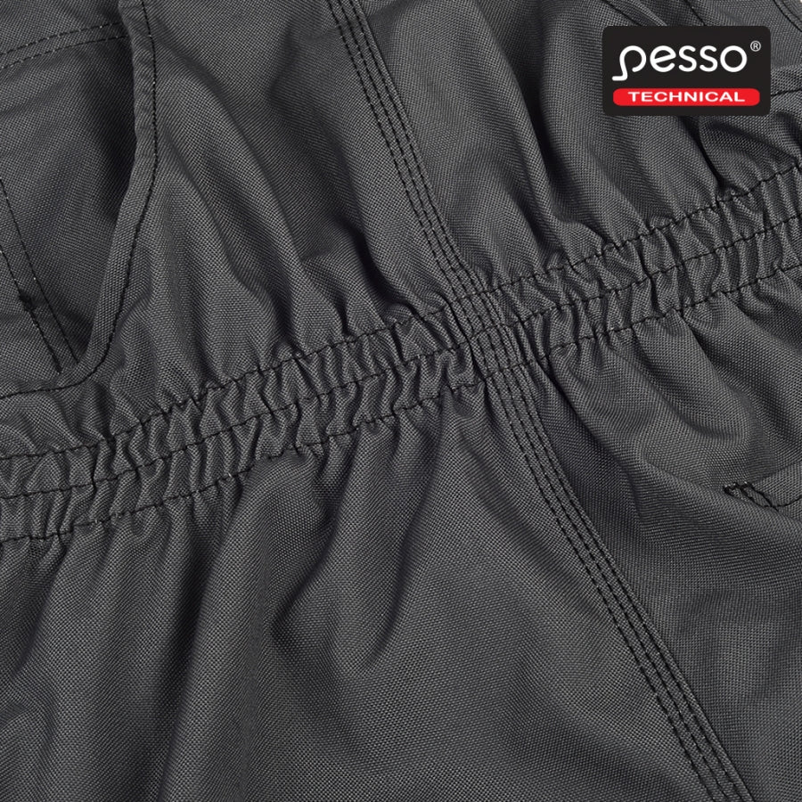 Darba apģērba puskombinezons Pesso Canvas, Pelēks