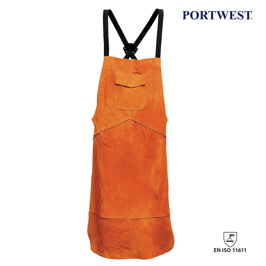 Ādas metināšanas priekšauts Portwest SW10