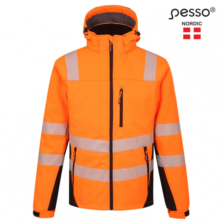 Jaka Softshell Pesso Calgary HI-VIS, Oranža