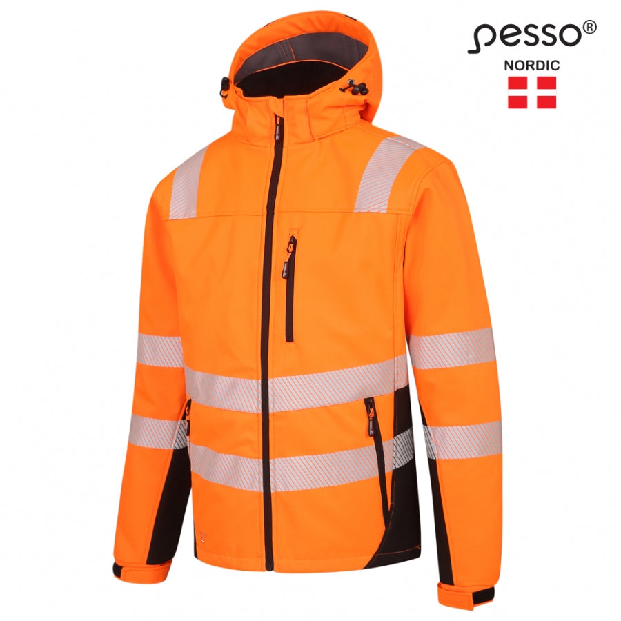 Jaka Softshell Pesso Calgary HI-VIS, Oranža