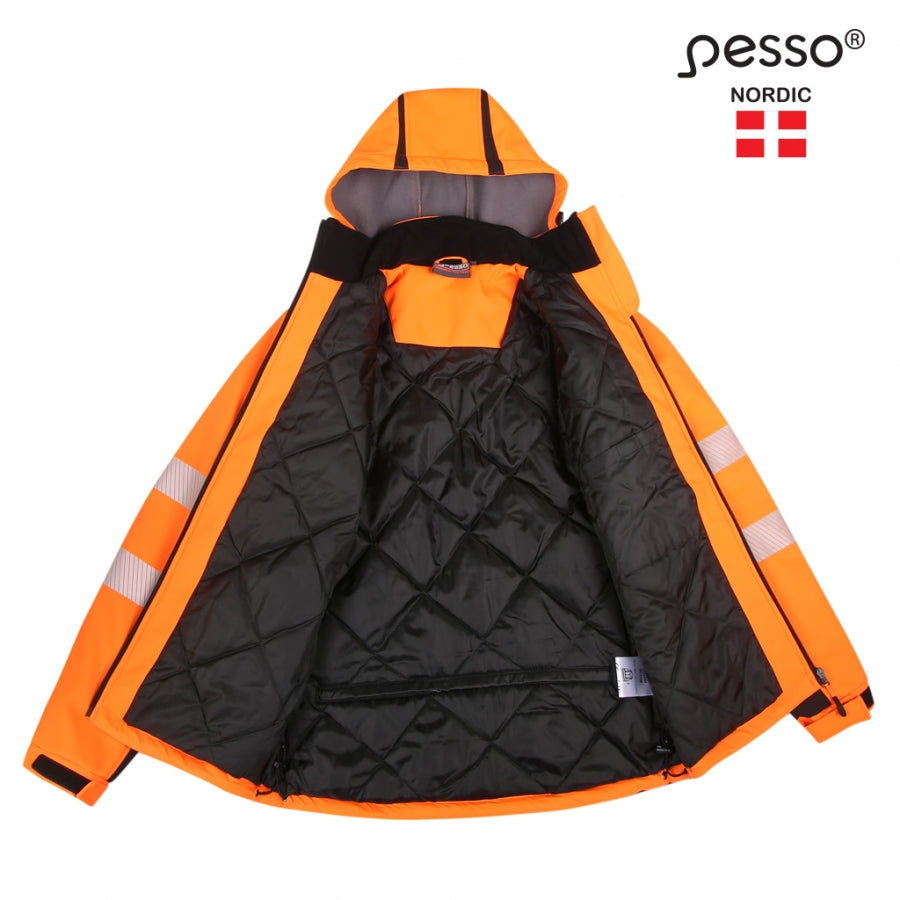 Jaka Softshell Pesso Calgary HI-VIS, Oranža