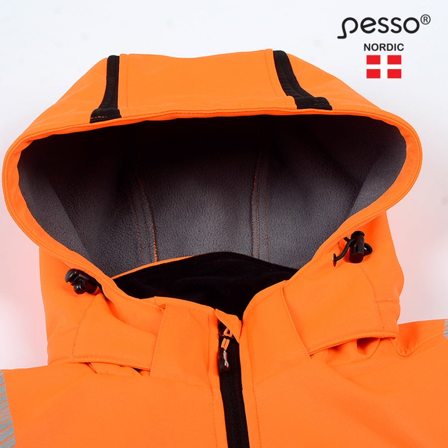 Jaka Softshell Pesso Calgary HI-VIS, Oranža