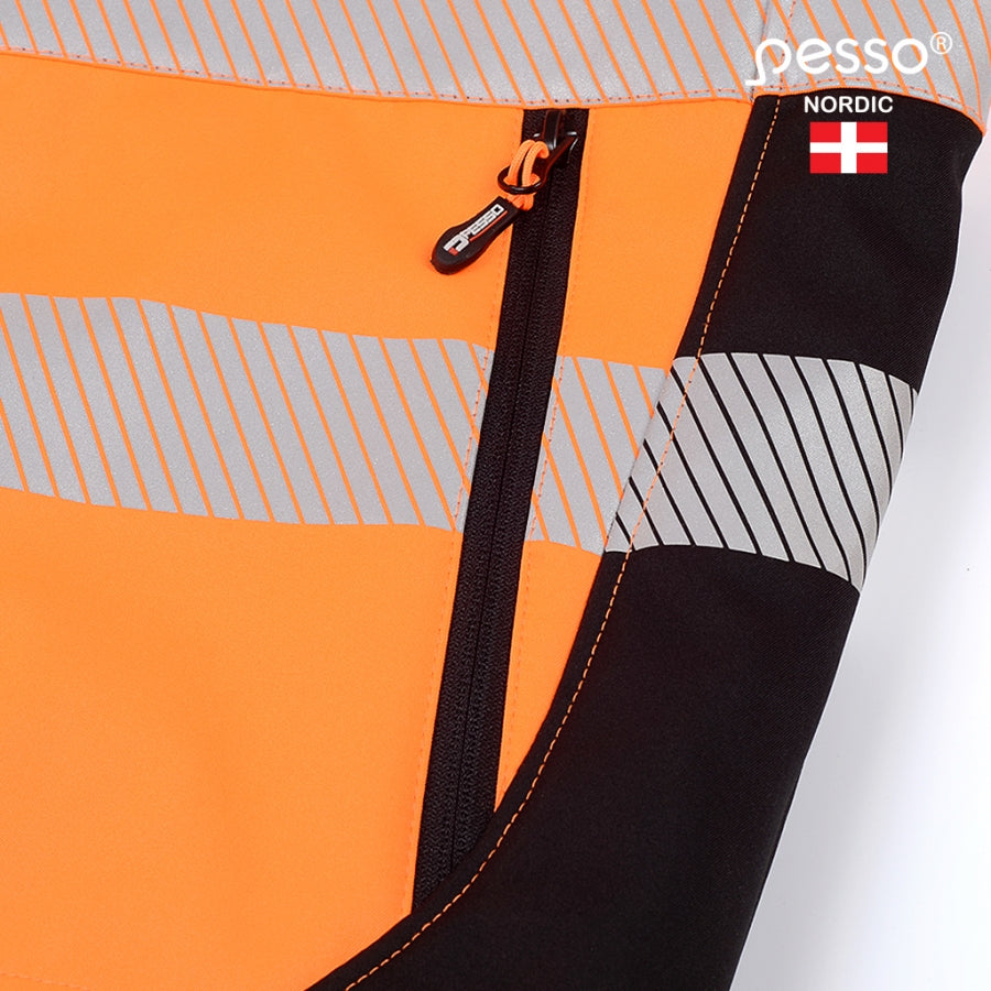 Jaka Softshell Pesso Calgary HI-VIS, Oranža