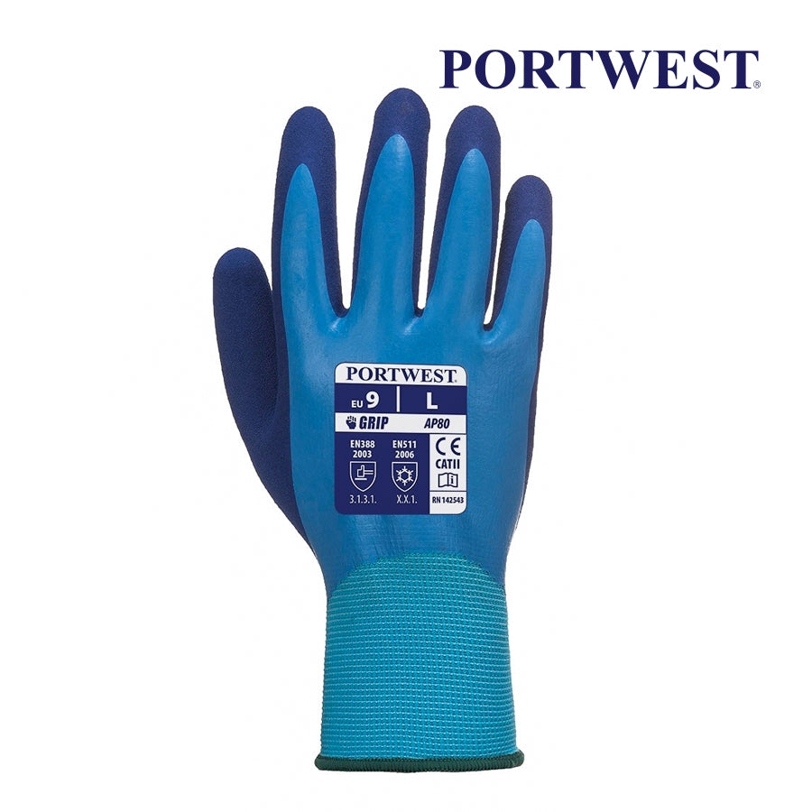 Darba cimds ar lateksu Portwest Liquid Pro AP80