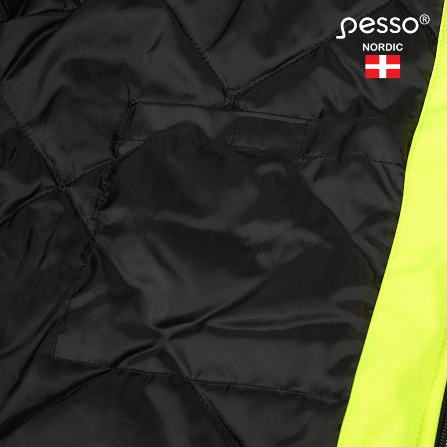 Jaka Softshell Pesso Calgary HI-VIS, Dzeltena