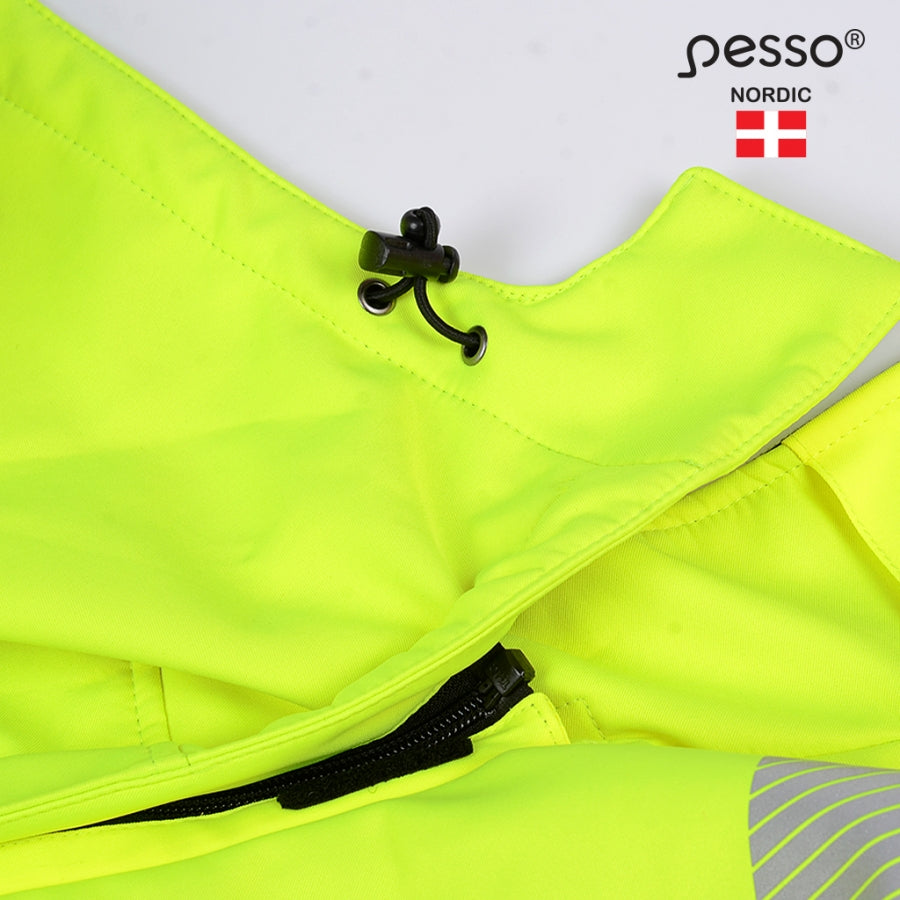 Jaka Softshell Pesso Calgary HI-VIS, Dzeltena