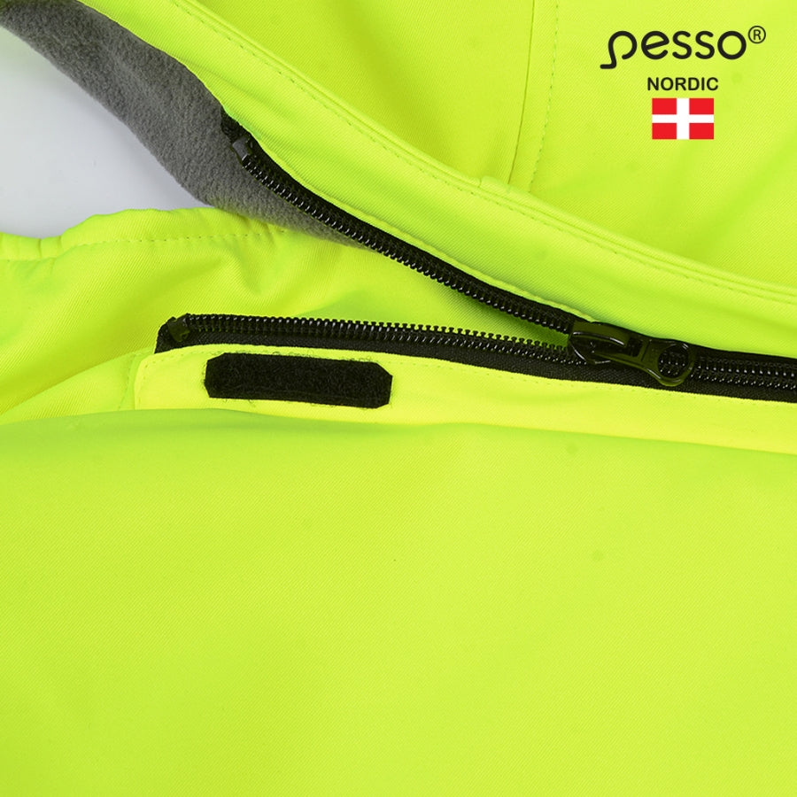 Jaka Softshell Pesso Calgary HI-VIS, Dzeltena