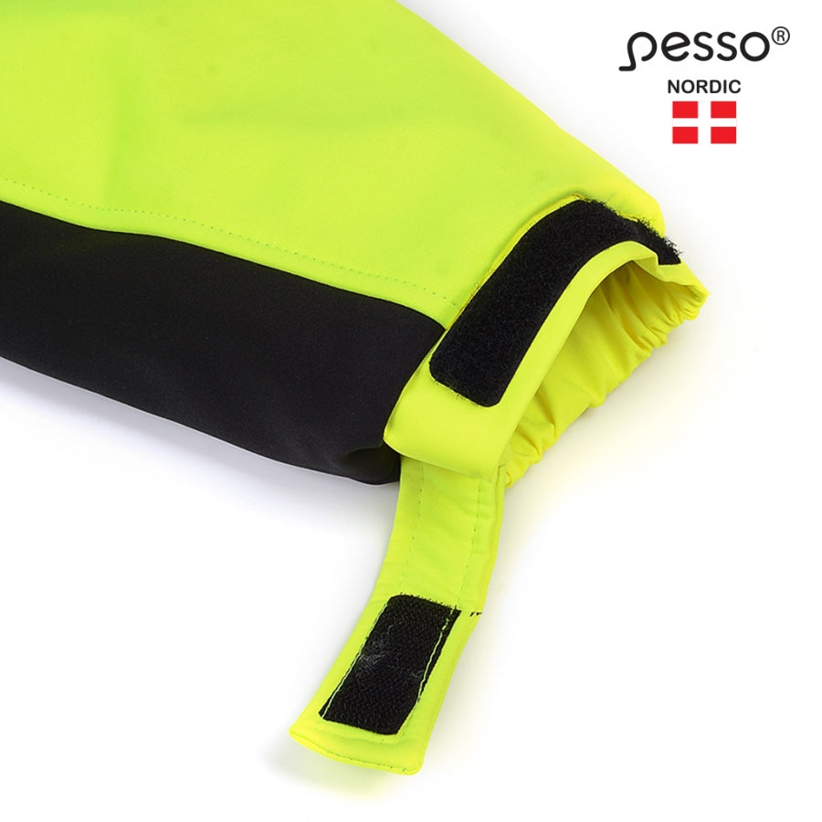 Jaka Softshell Pesso Calgary HI-VIS, Dzeltena