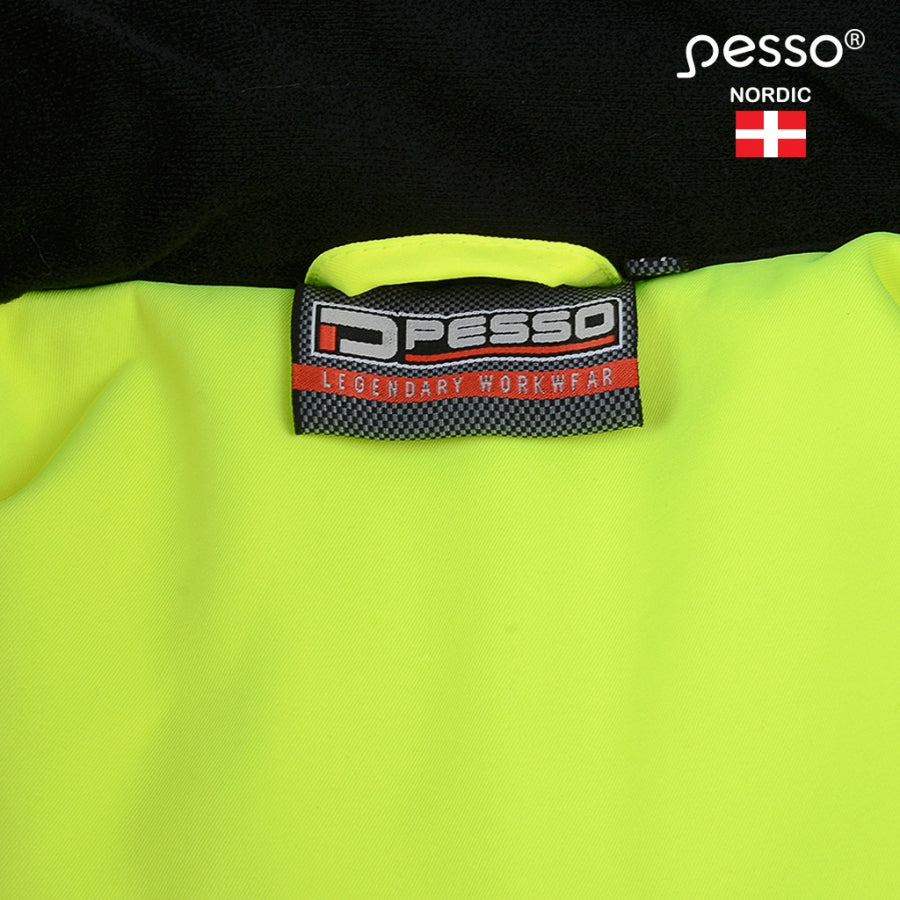 Jaka Softshell Pesso Calgary HI-VIS, Dzeltena