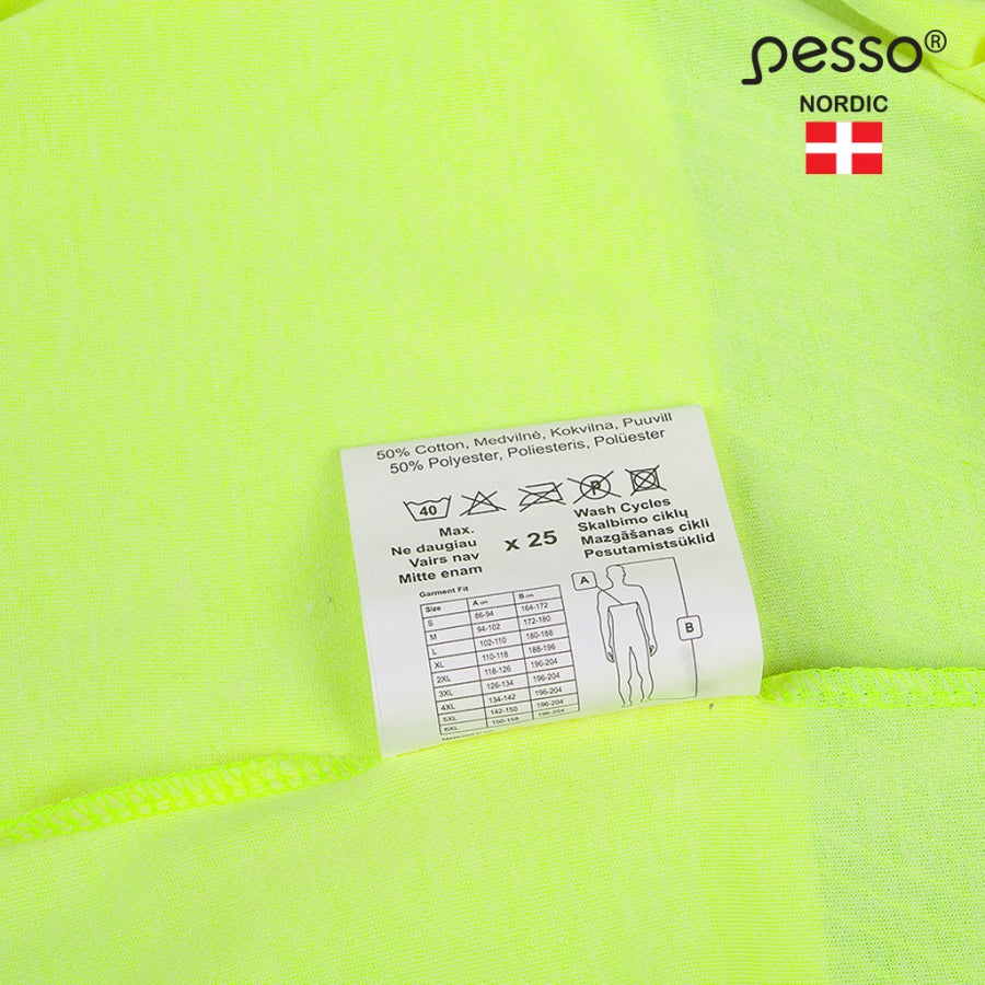 Džemperis High Visibility Pesso HVMIL, Dzeltens