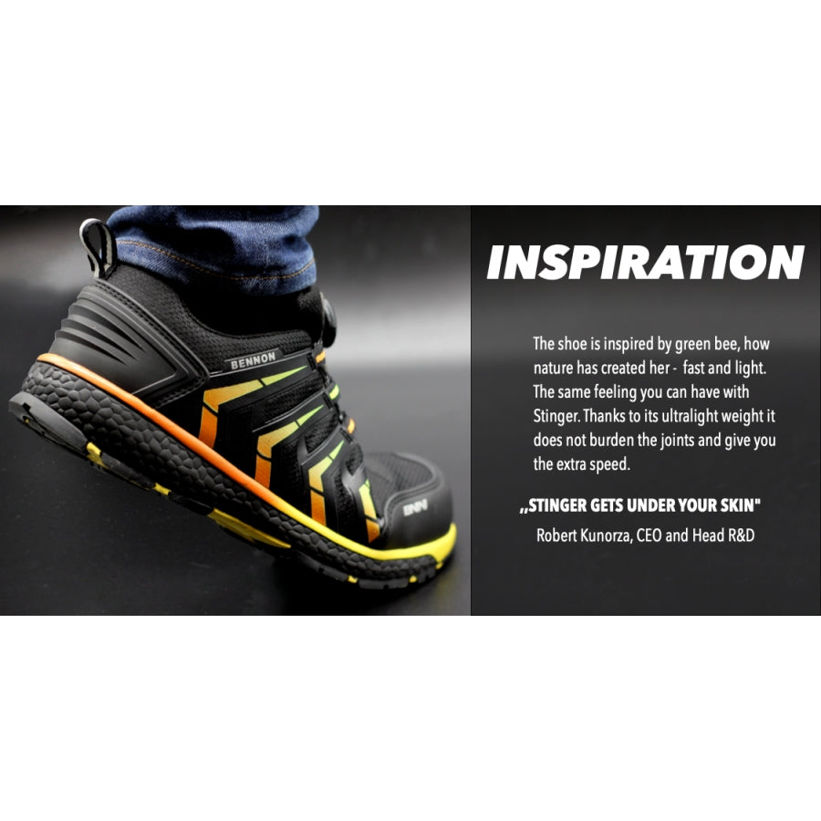 Drošības apavi BNN STINGER S3 ESD