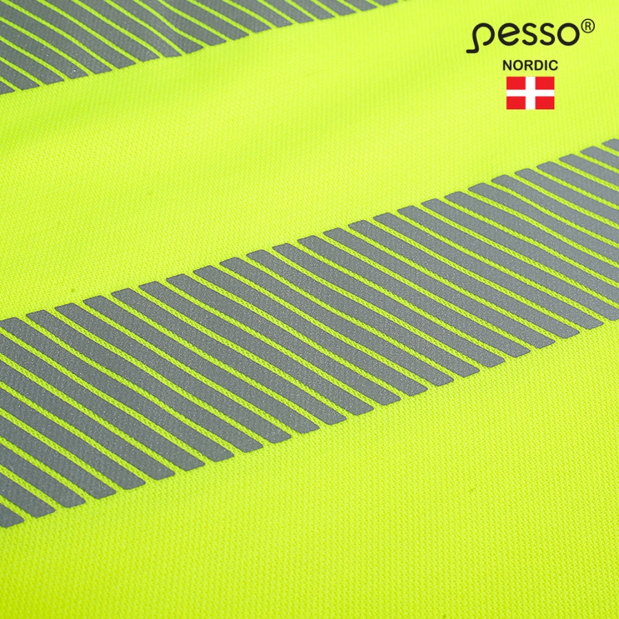 T-krekls High Visibility Pesso HVM, Dzeltens