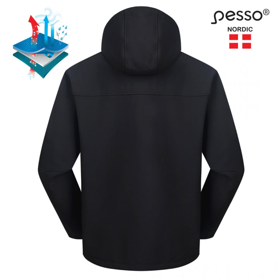 Jaka SoftShell Pesso ATLANTA, Melna