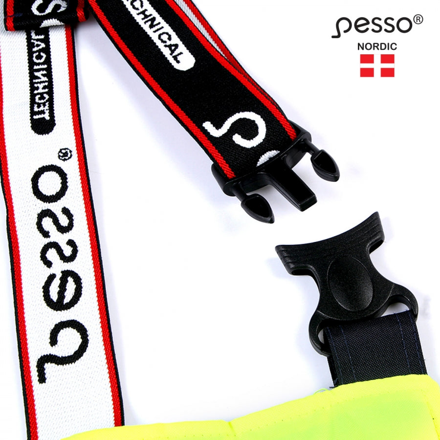 Ūdens atgrūdošs puskombinezons Pesso Montana Hi Vis, Dzeltens