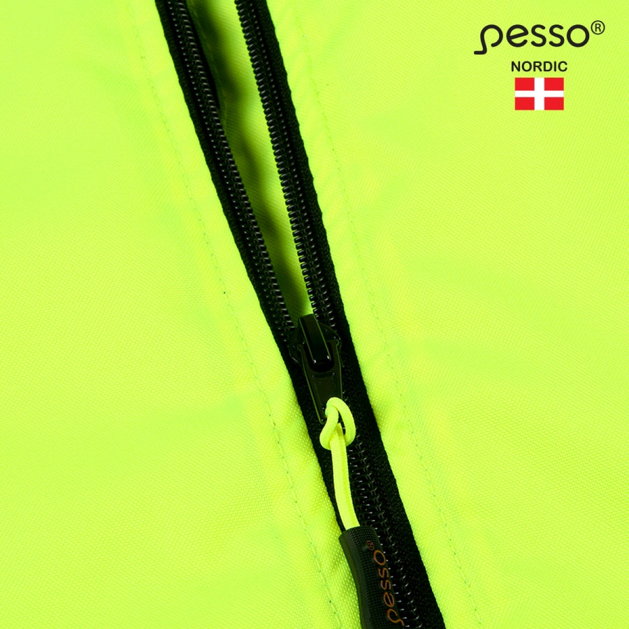 Ūdens atgrūdošs puskombinezons Pesso Montana Hi Vis, Dzeltens
