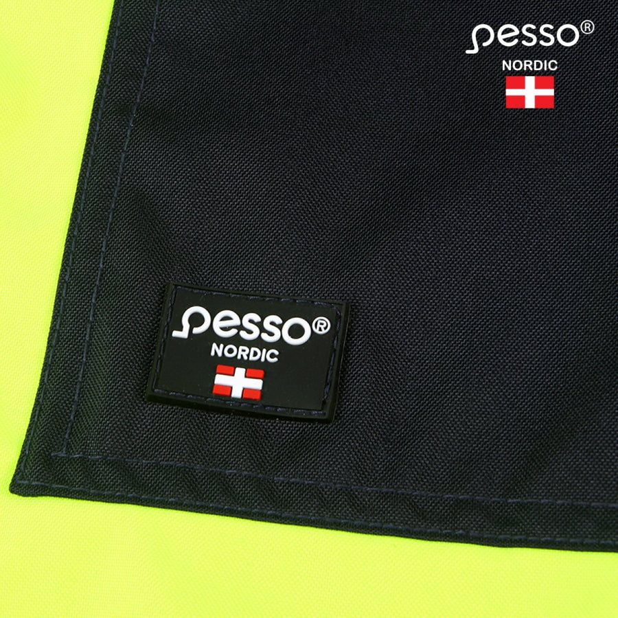 Ūdens atgrūdošs puskombinezons Pesso Montana Hi Vis, Dzeltens