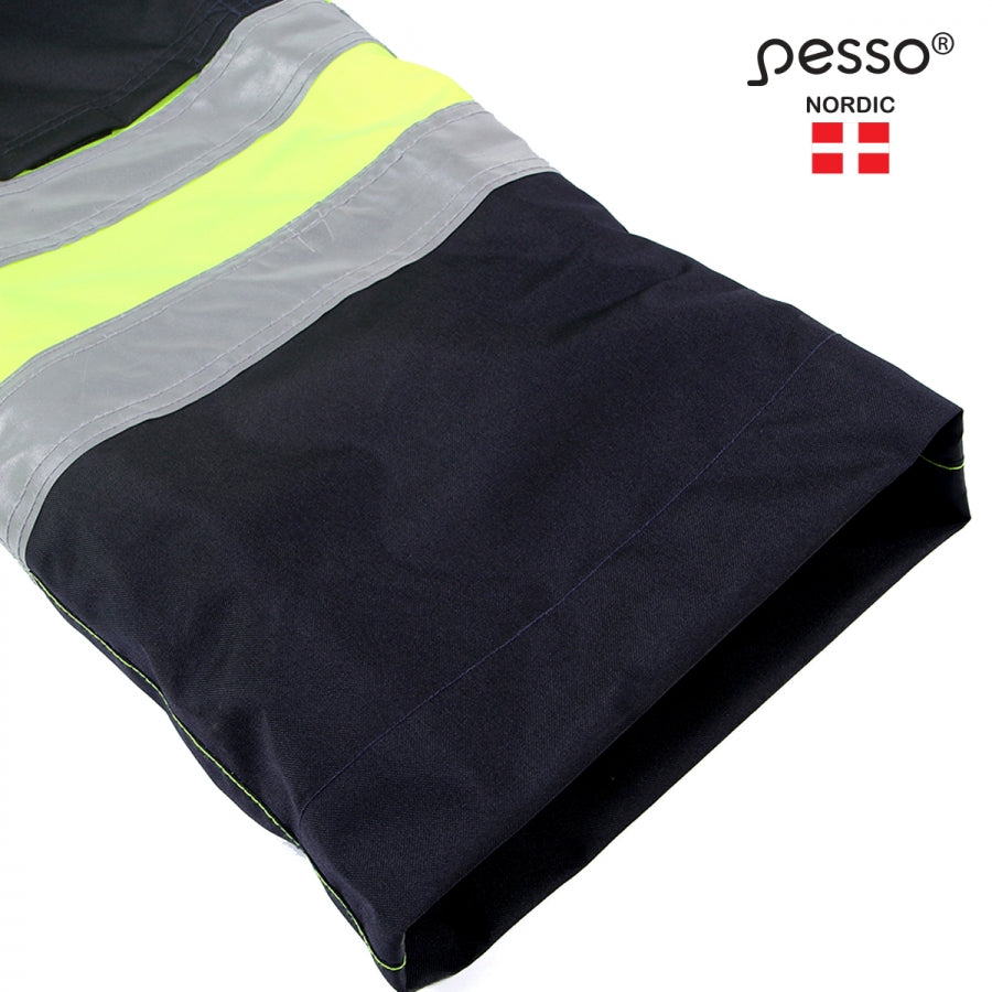 Ūdens atgrūdošs puskombinezons Pesso Montana Hi Vis, Dzeltens