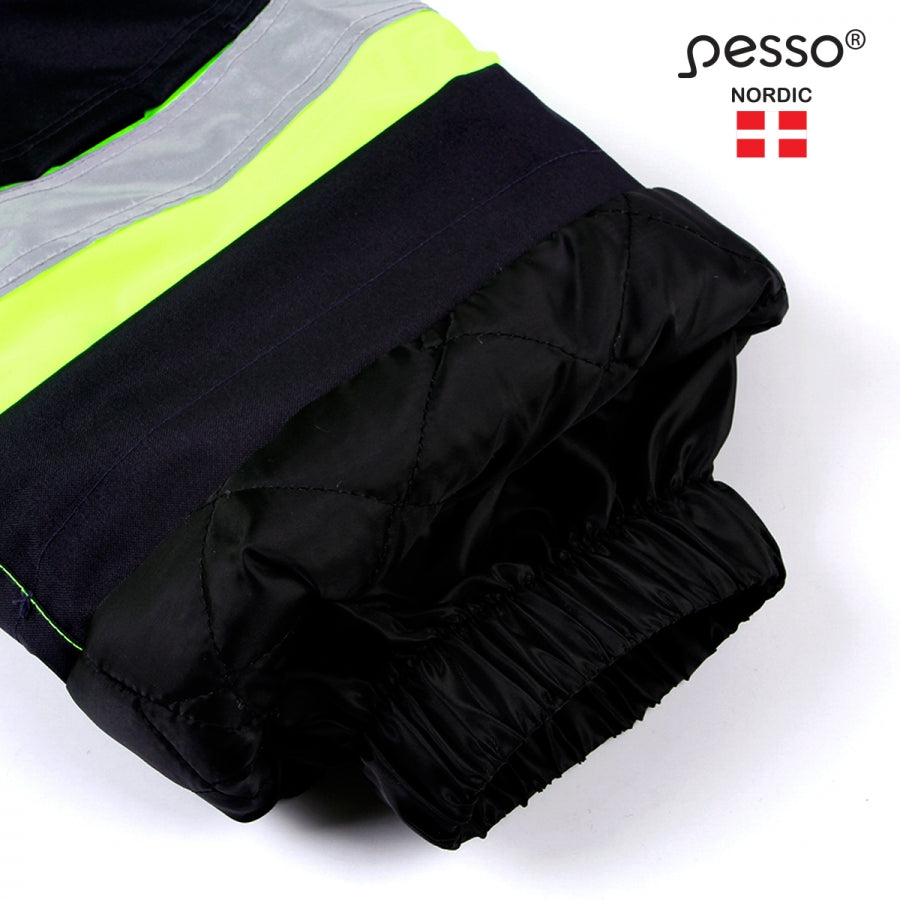 Ūdens atgrūdošs puskombinezons Pesso Montana Hi Vis, Dzeltens
