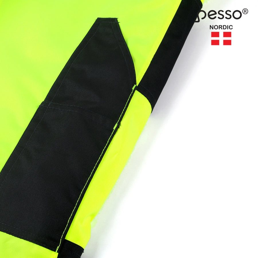 Ūdens atgrūdošs puskombinezons Pesso Montana Hi Vis, Dzeltens