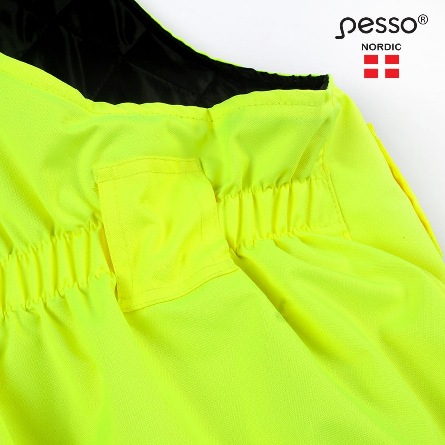 Ūdens atgrūdošs puskombinezons Pesso Montana Hi Vis, Dzeltens