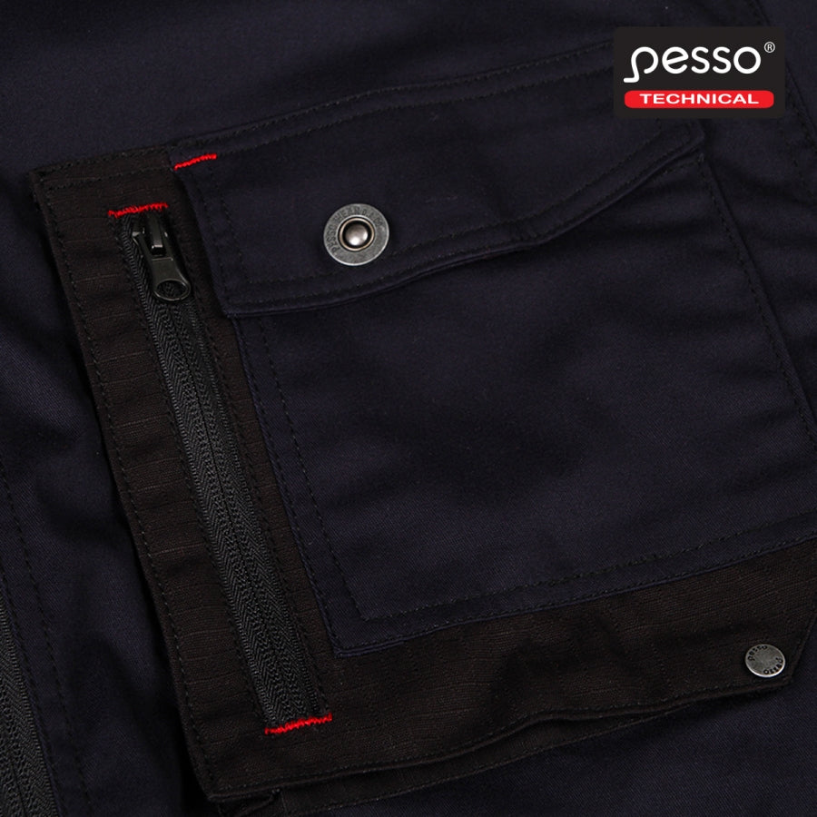 Darba apģērba jaka Pesso Stretch 215, Navy