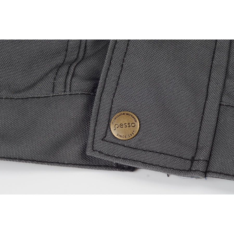 Darba apģērba jaka Pesso Canvas, Pelēka