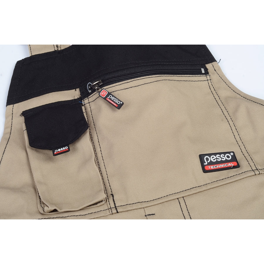 Darba apģērba puskombinezons Pesso Canvas DPBZ