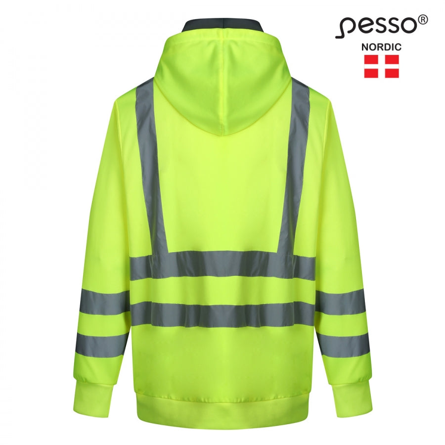 Džemperis High Visibility Pesso FL03, Dzeltens
