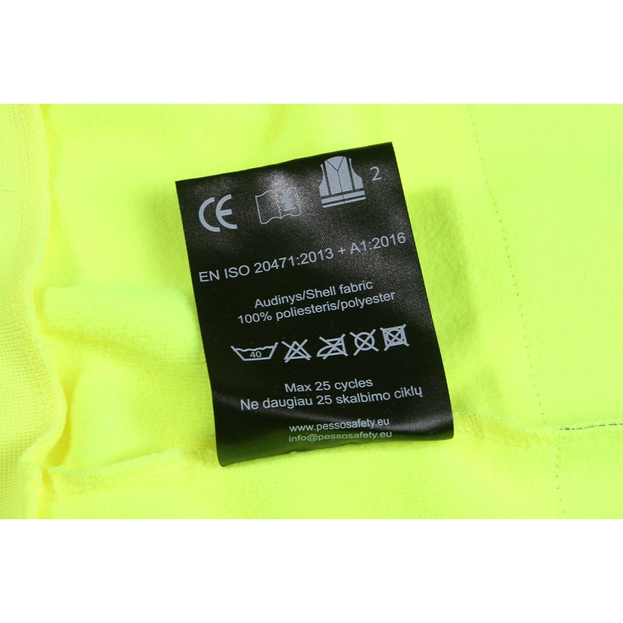 Džemperis High Visibility Pesso FL03, Dzeltens