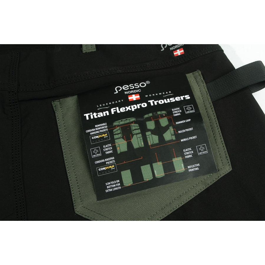 Darba apģērba bikses Pesso Titan Flexpro 125