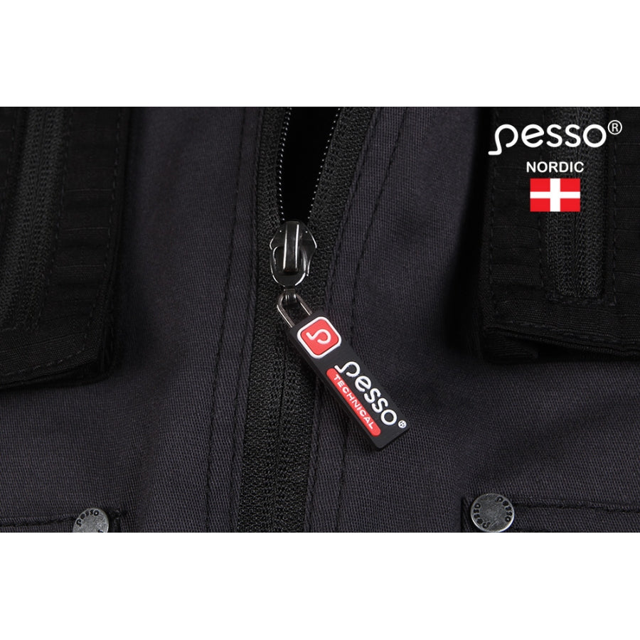 Darba apģērba jaka Pesso Stretch, Pelēka