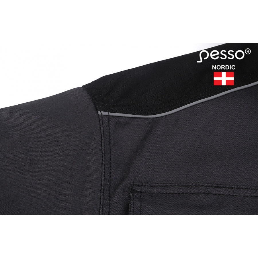 Darba apģērba jaka Pesso Stretch, Pelēka