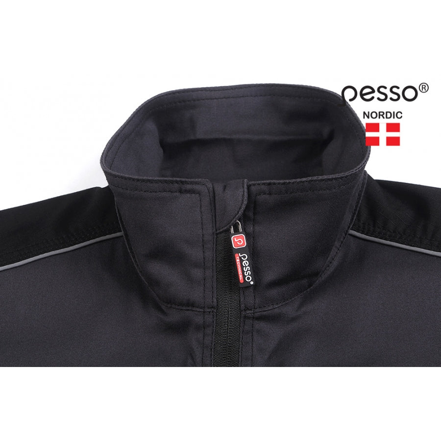 Darba apģērba jaka Pesso Stretch, Pelēka