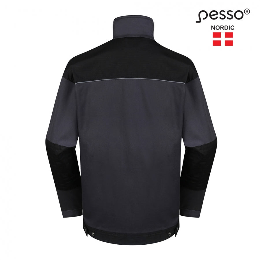 Darba apģērba jaka Pesso Stretch, Pelēka