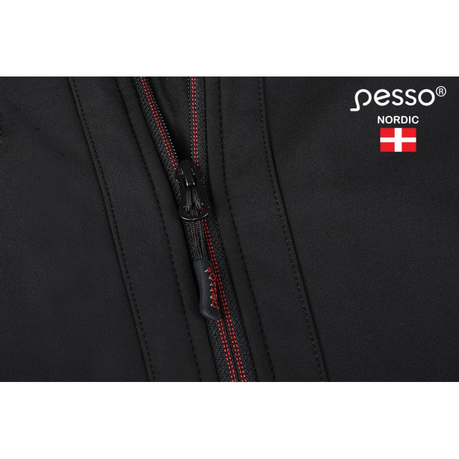 Veste SoftShell Pesso Soft, Melna