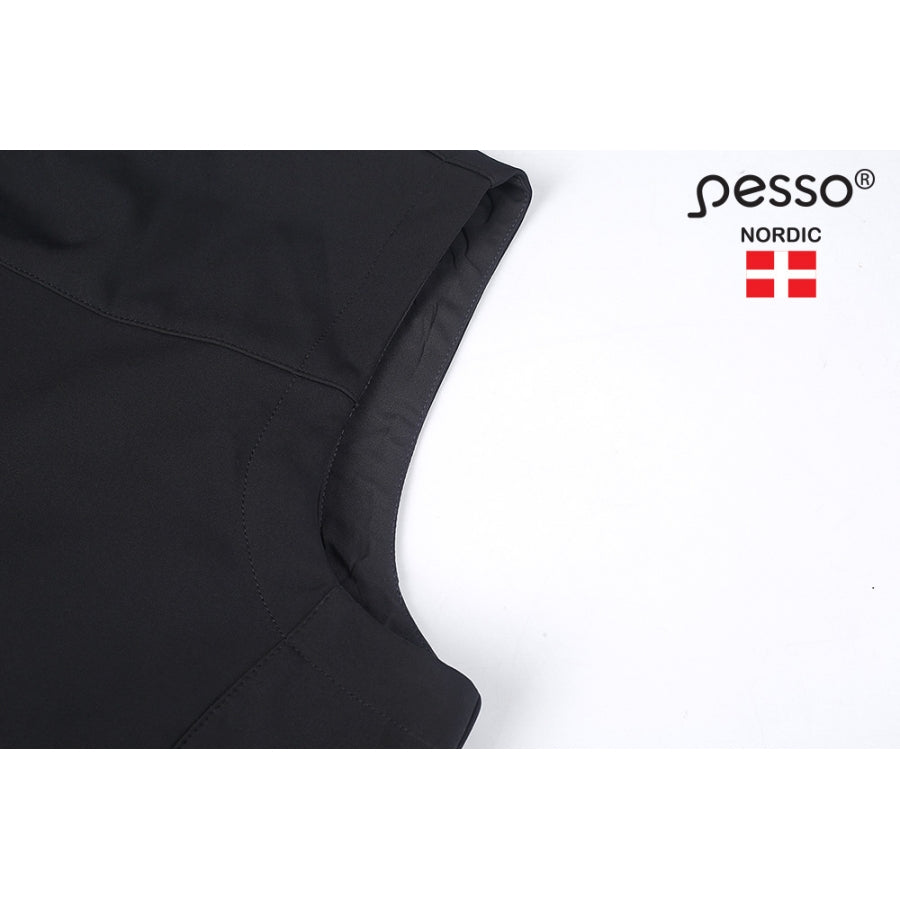 Veste SoftShell Pesso Soft, Melna