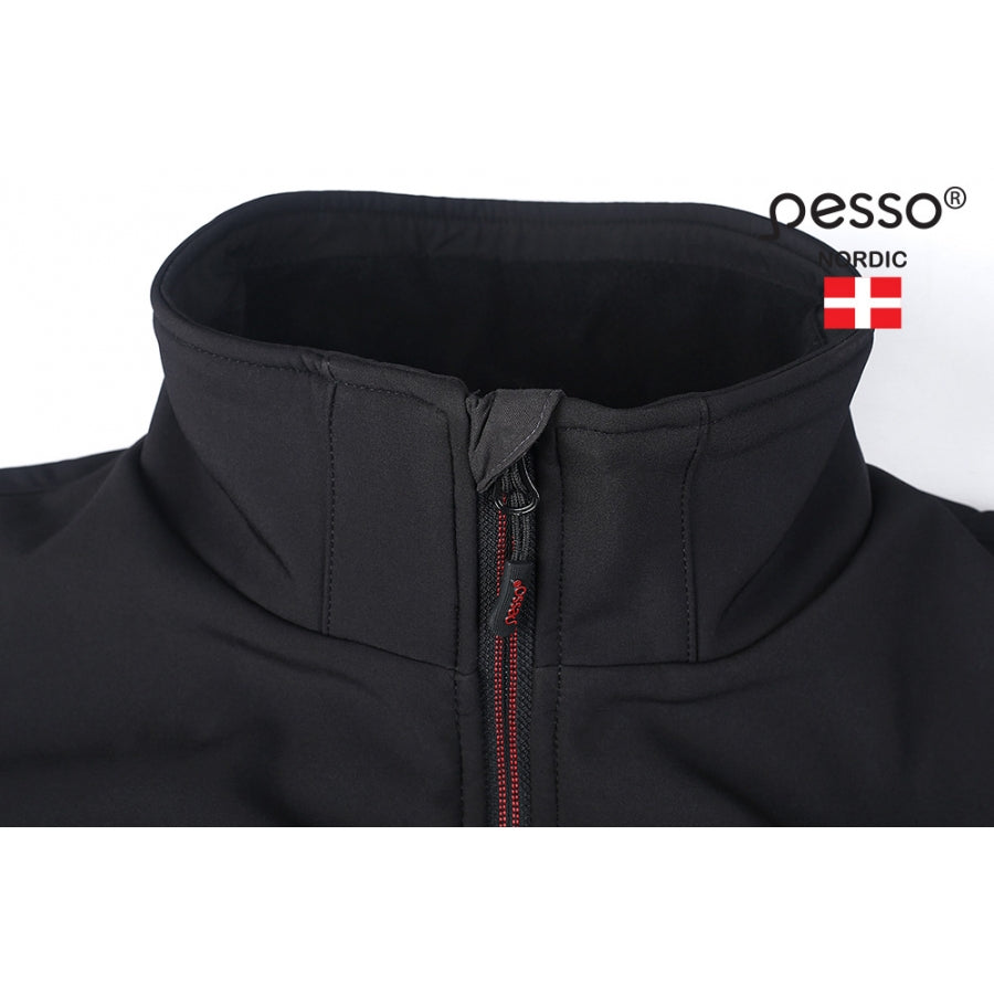 Veste SoftShell Pesso Soft, Melna