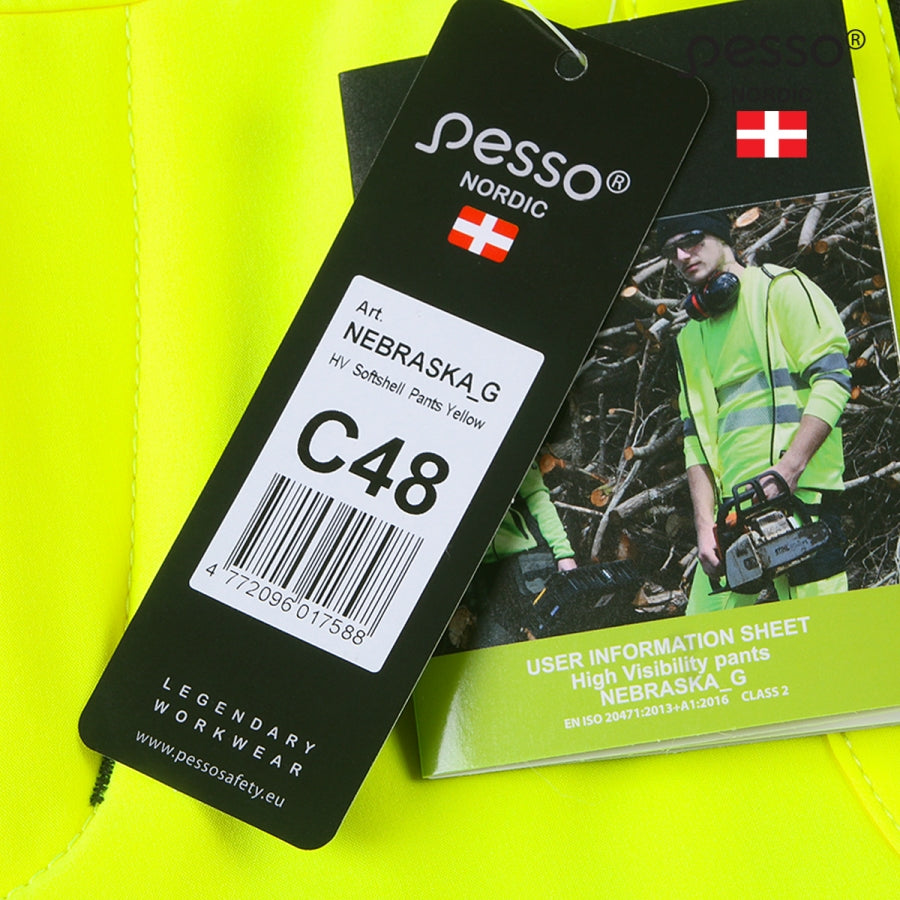 Bikses Softshell Pesso Nebraska, Dzeltenas