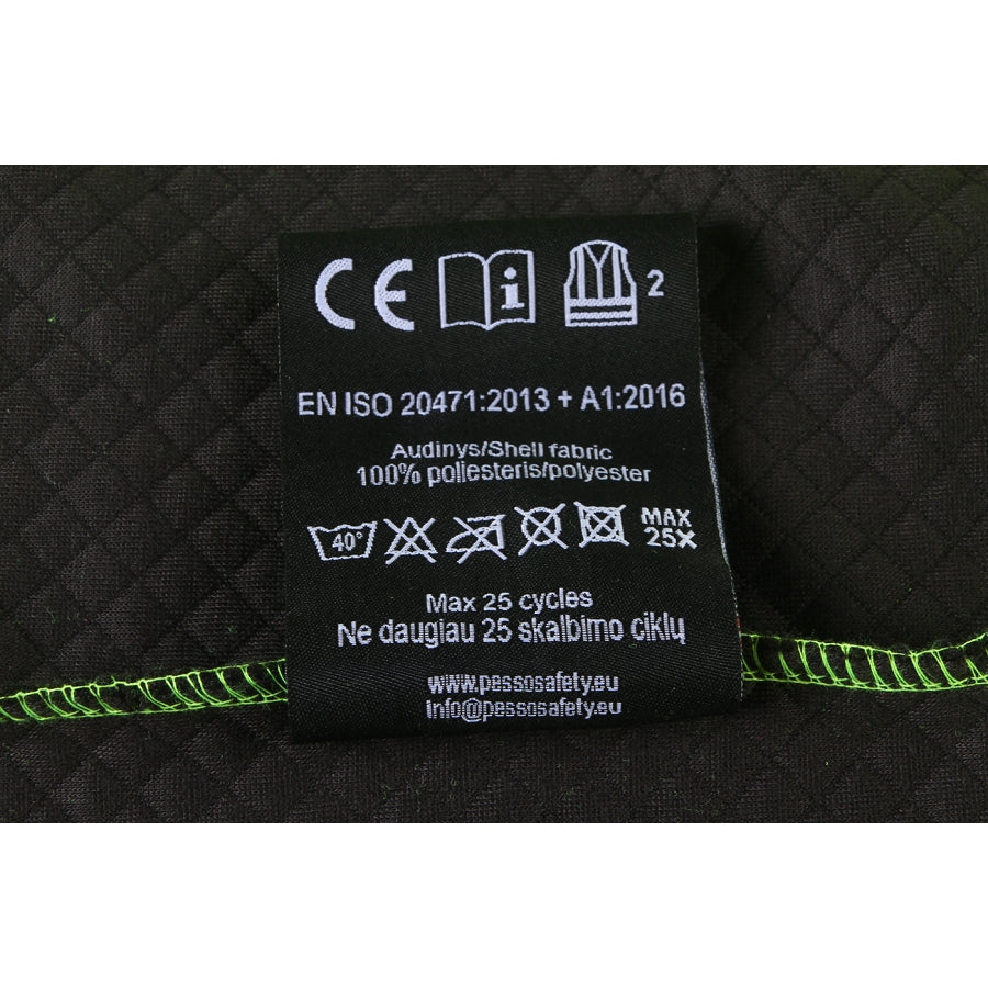 Džemperis High Visibility Pesso FL05, Dzeltens