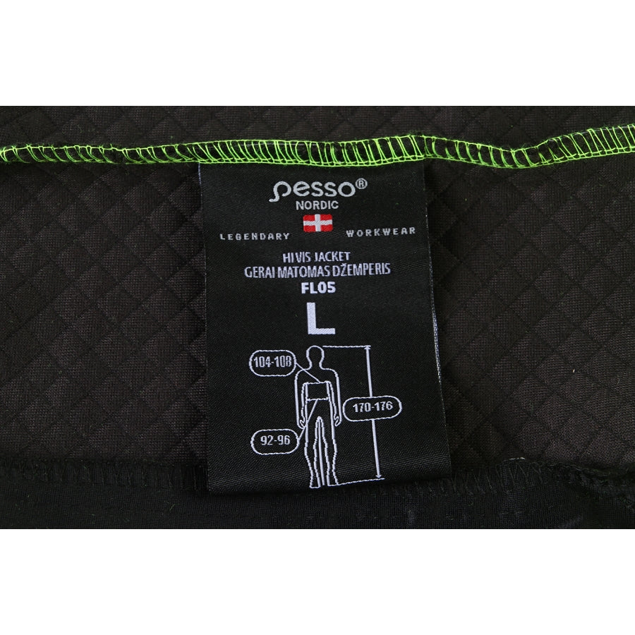 Džemperis High Visibility Pesso FL05, Dzeltens