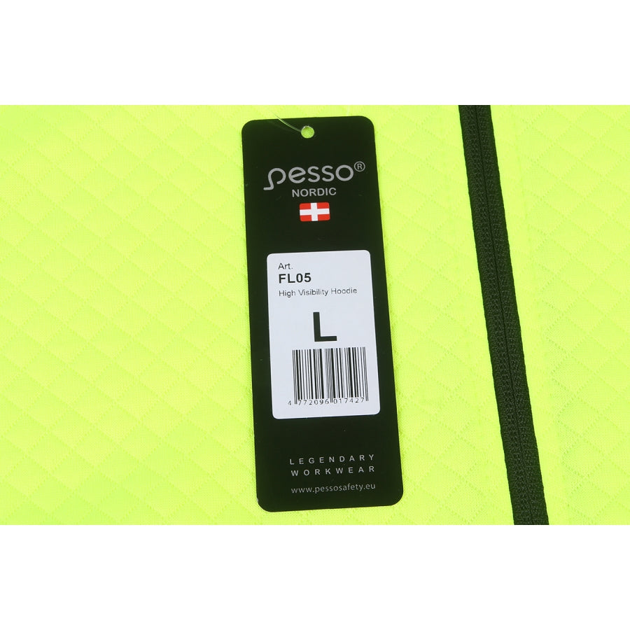 Džemperis High Visibility Pesso FL05, Dzeltens