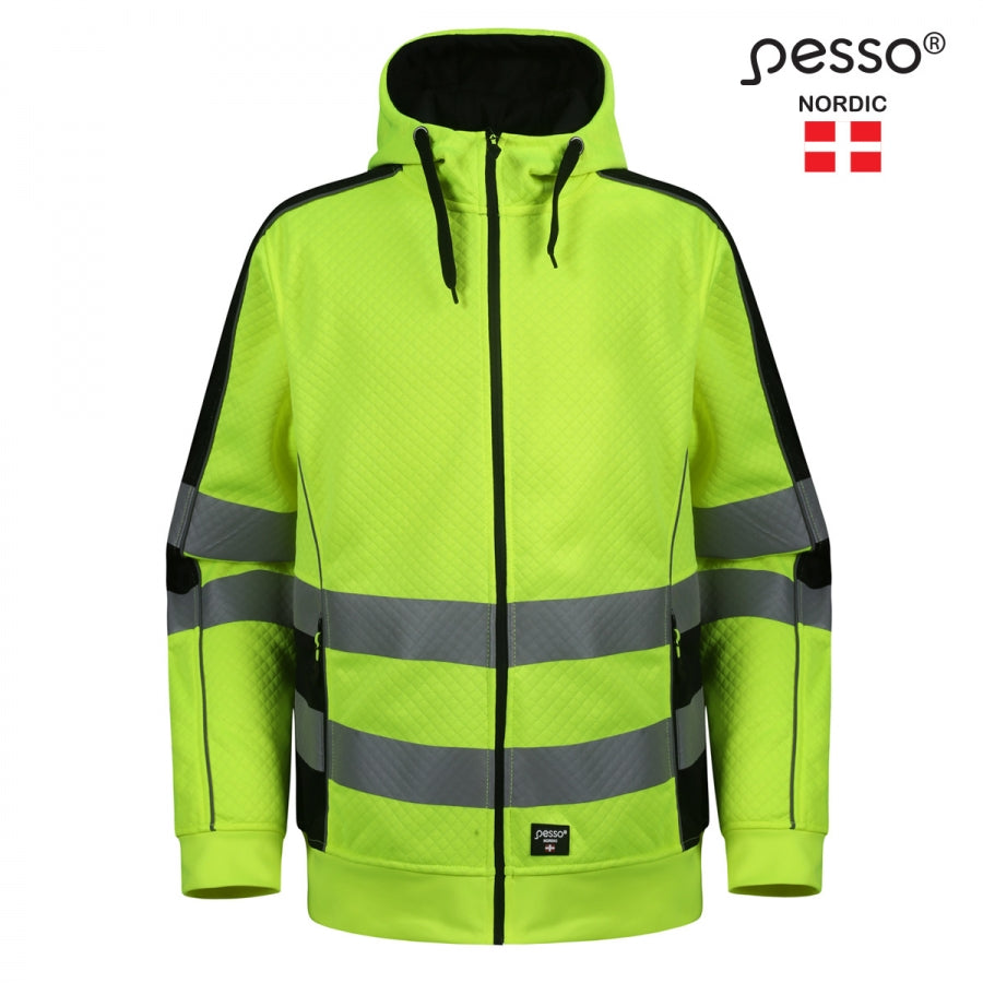 Džemperis High Visibility Pesso FL05, Dzeltens