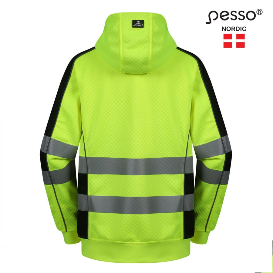 Džemperis High Visibility Pesso FL05, Dzeltens