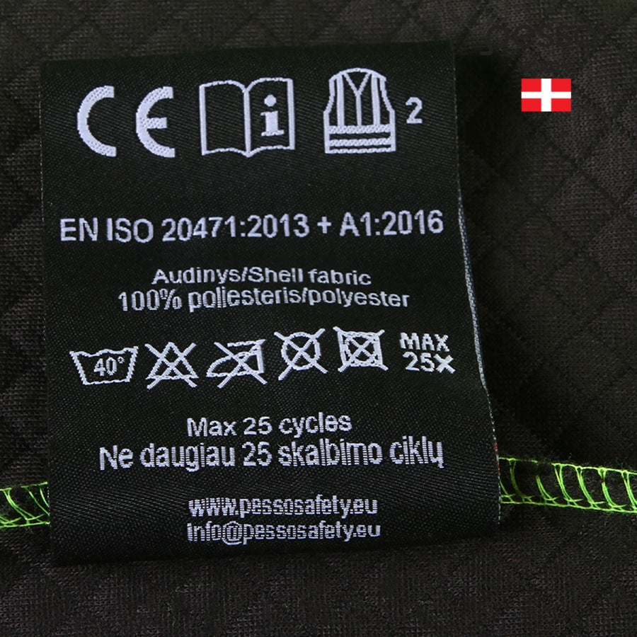 Džemperis High Visibility Pesso FL05, Dzeltens